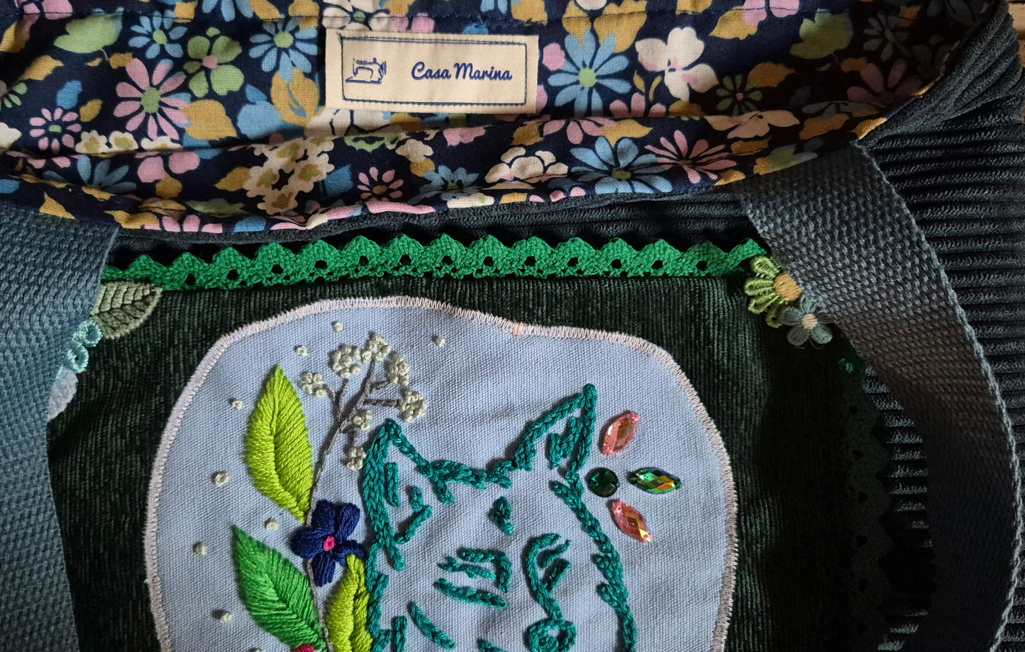 Tote-Bag avec Broderie