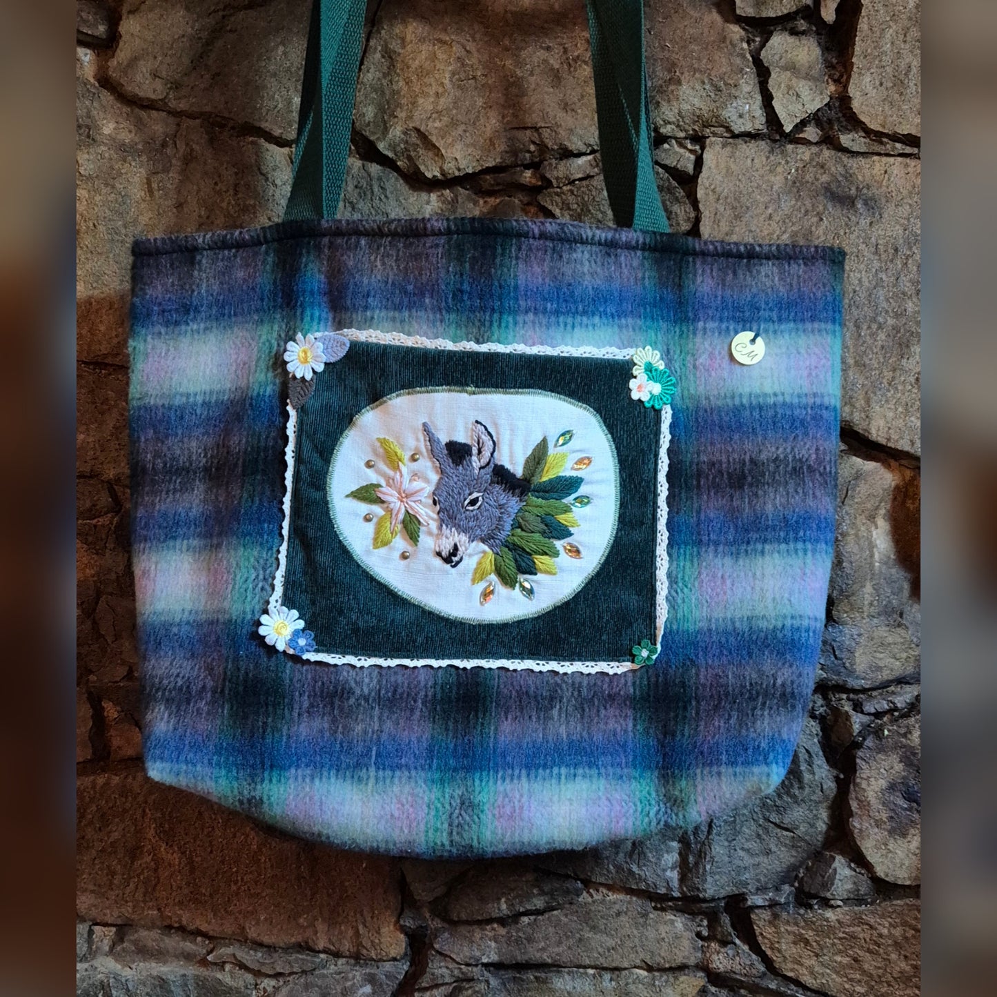 Cabas avec broderie