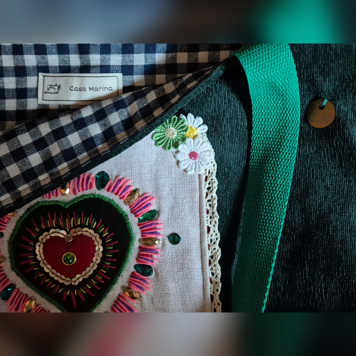 Cabas avec broderie