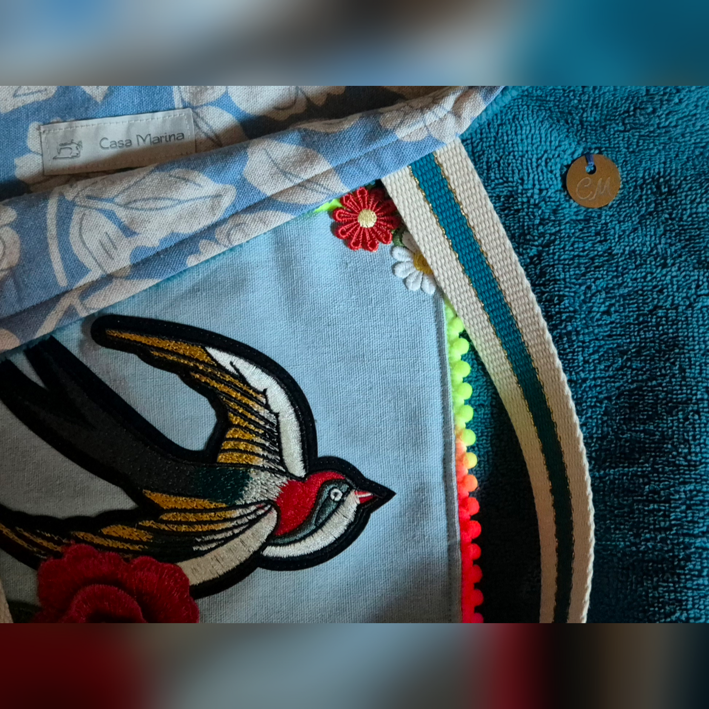 Cabas avec broderie