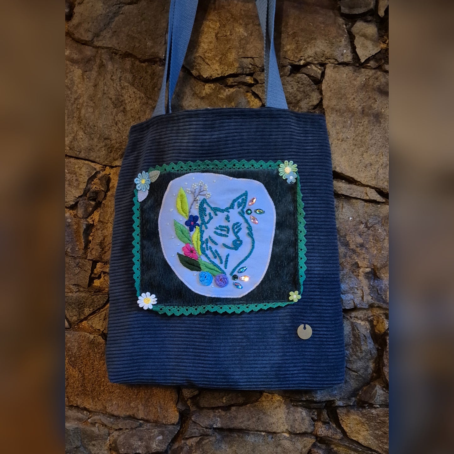 Tote-Bag avec Broderie