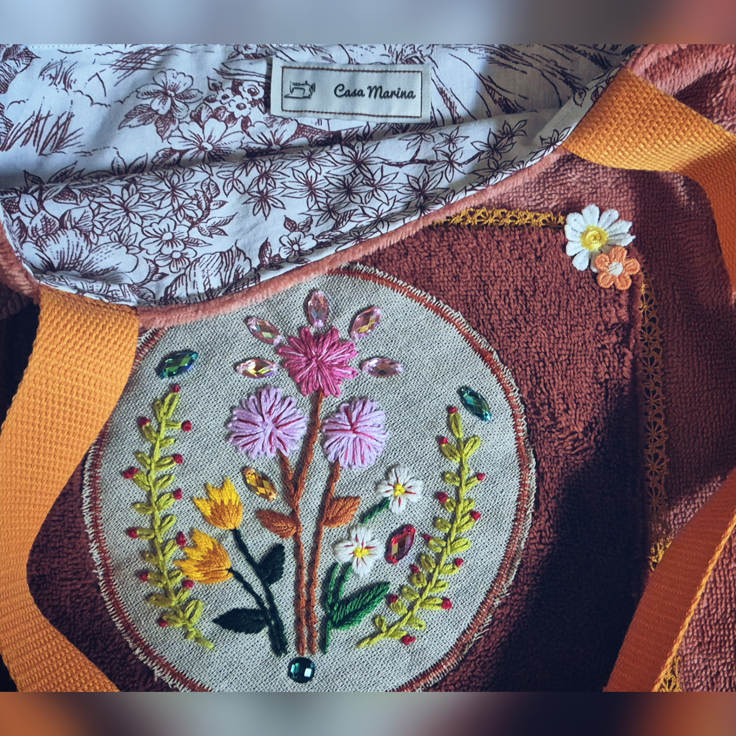 Tote-Bag avec Broderie