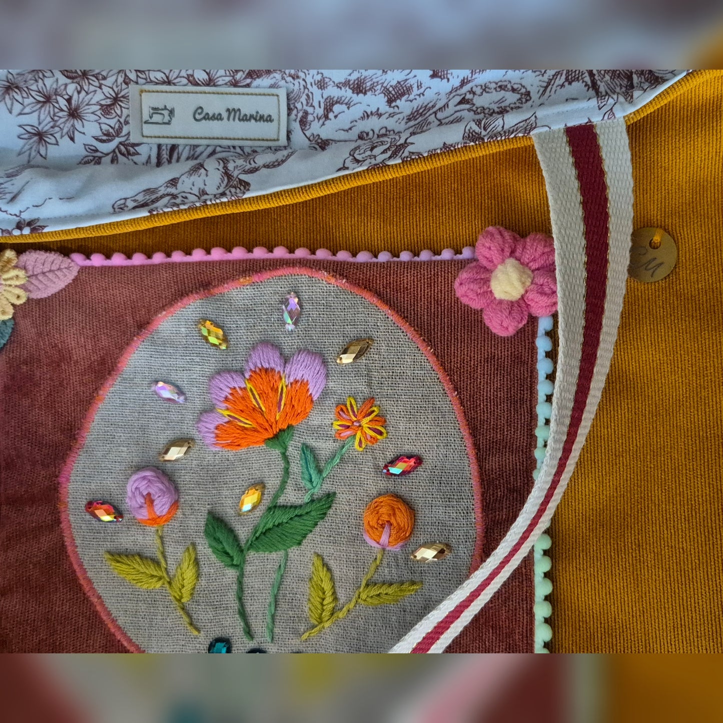 Cabas avec Broderie