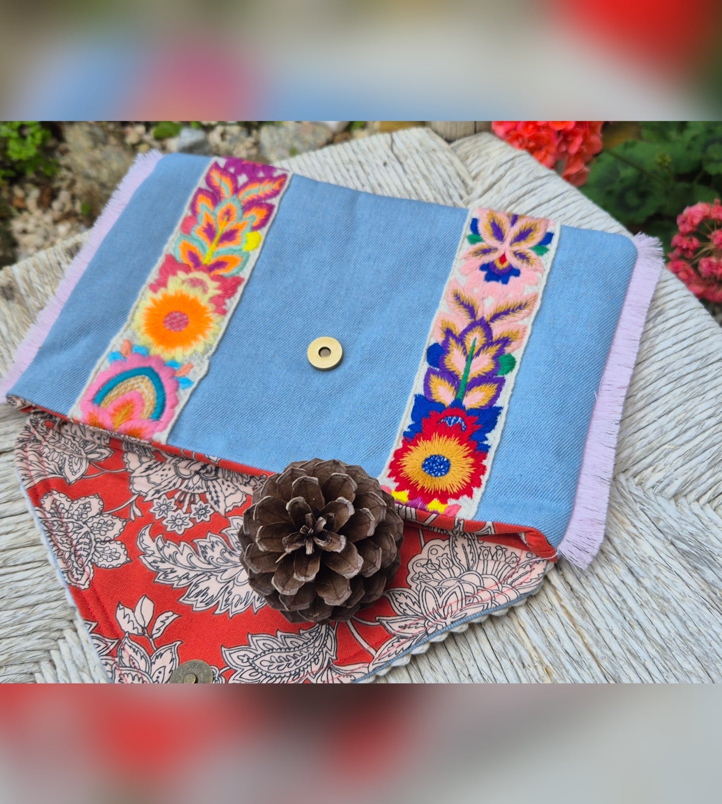 Pochette Franges