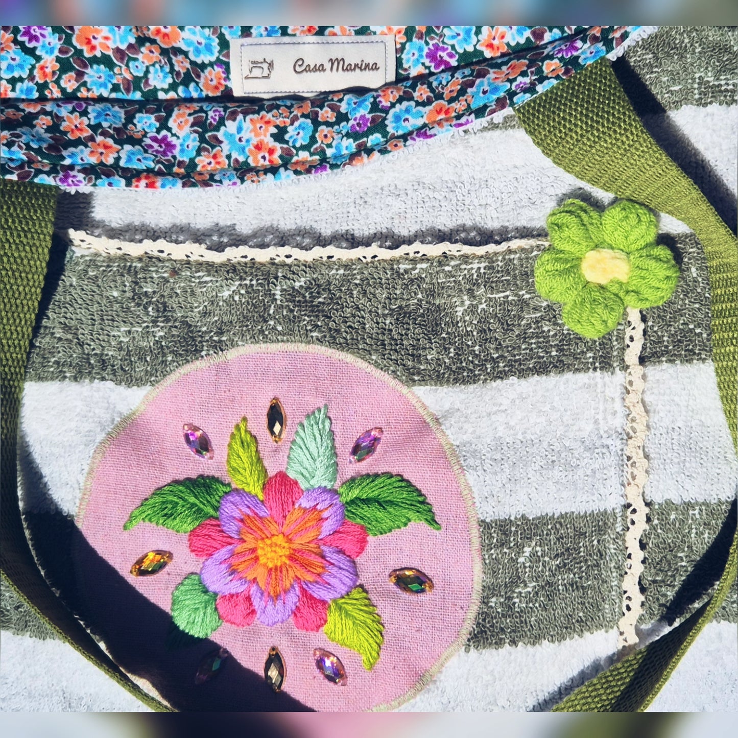 Tote-Bag avec Broderie
