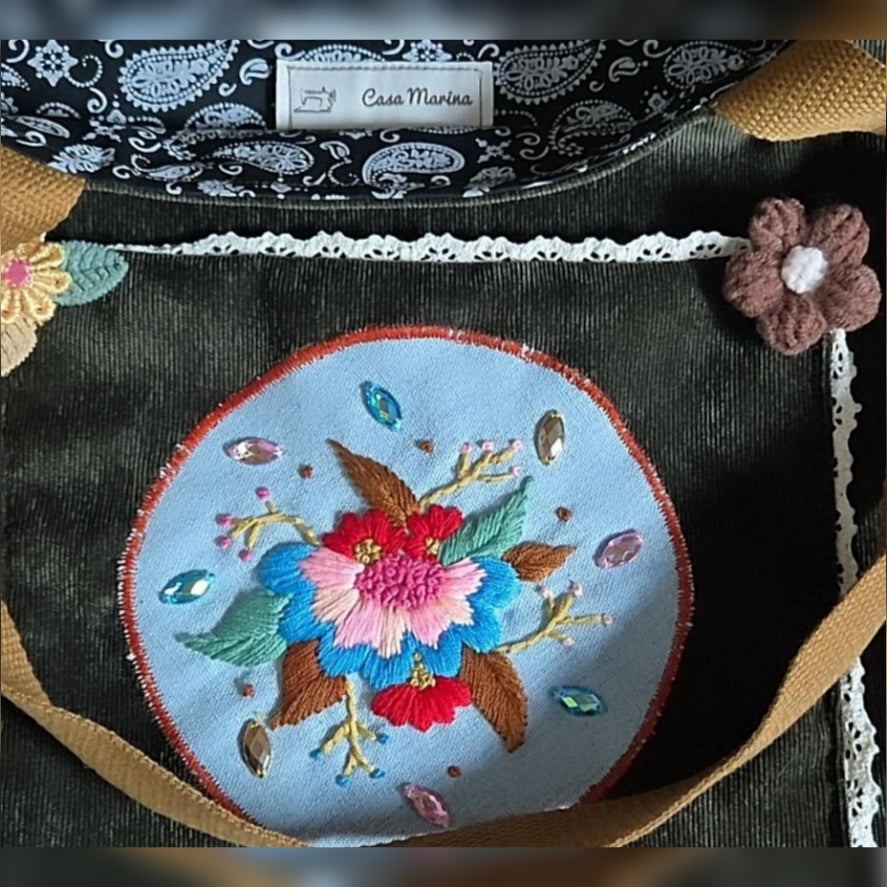 Tote-Bag avec Broderie