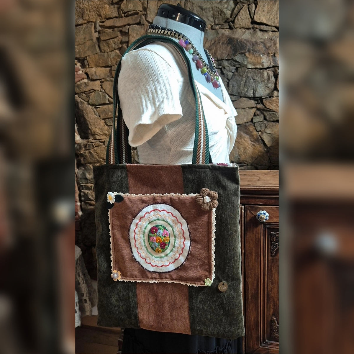 Tote-Bag avec broderie