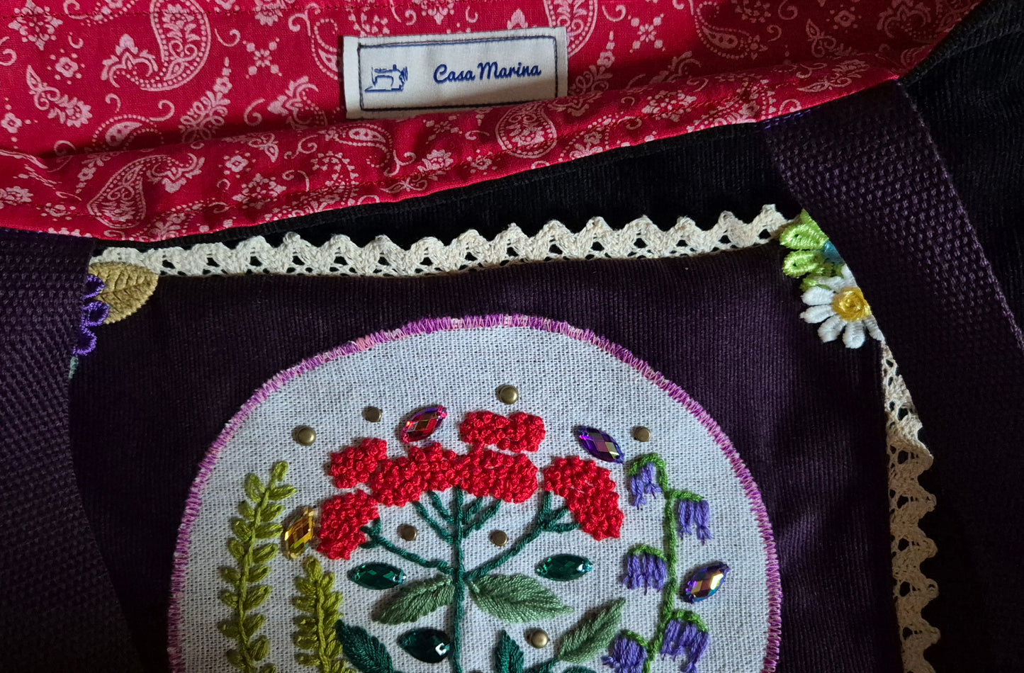 Tote-Bag avec broderie