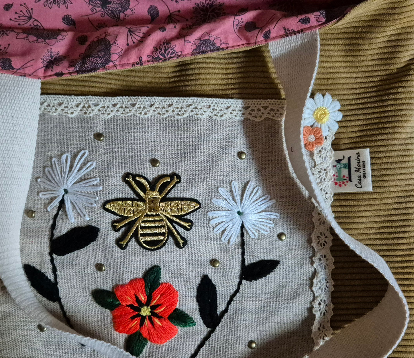 Tote-Bag avec Broderie