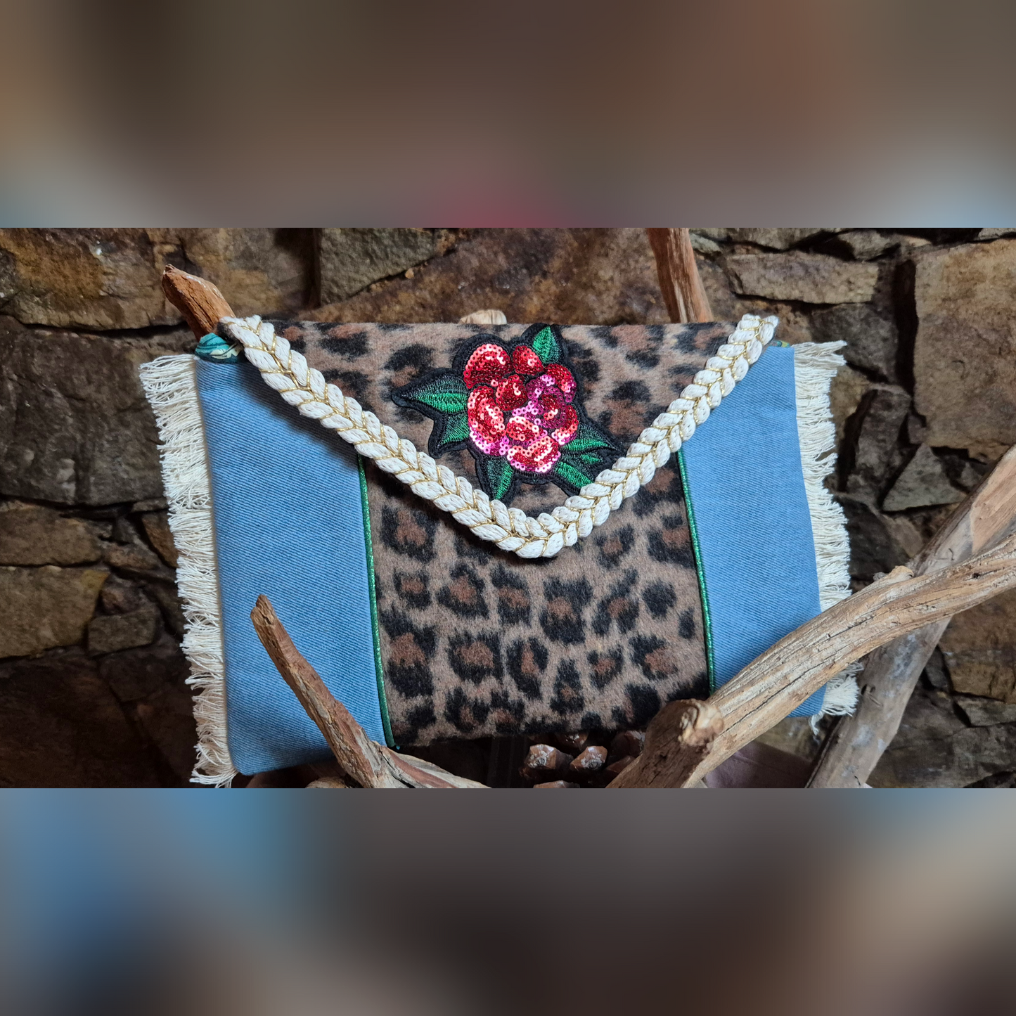 Pochette Franges