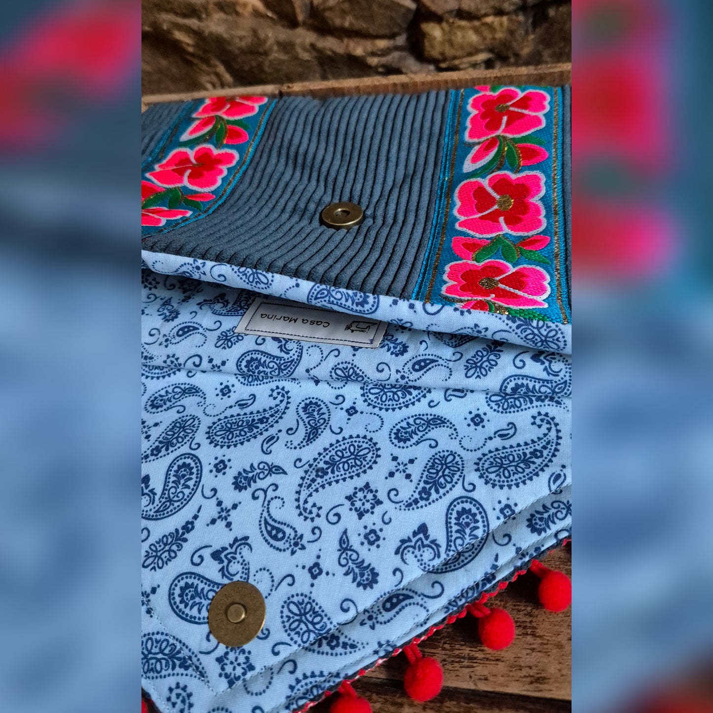 Pochette Franges