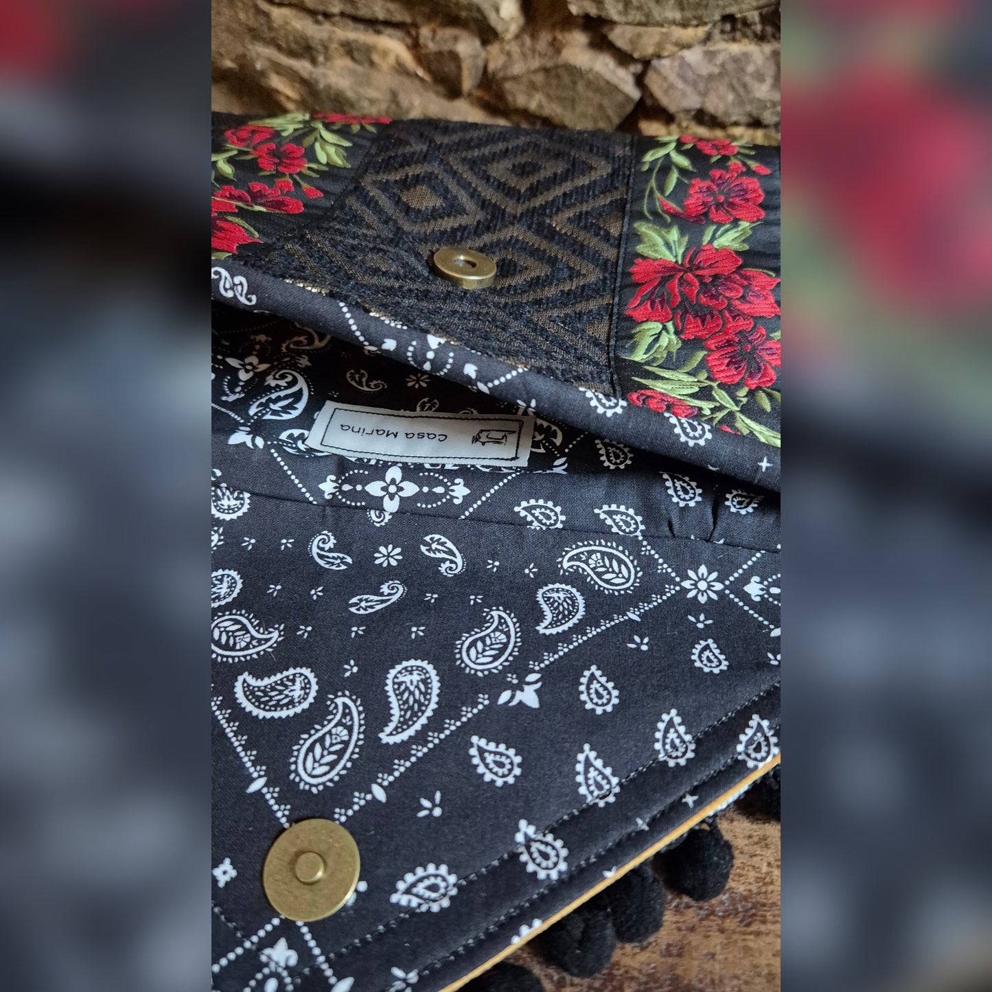 Pochette Franges