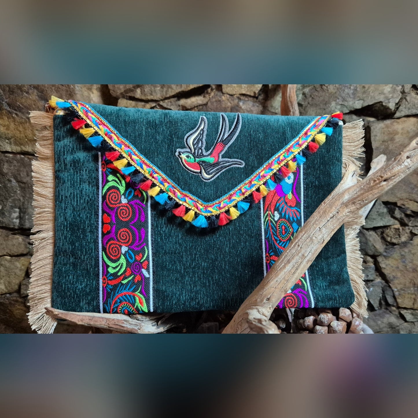 Pochette Franges