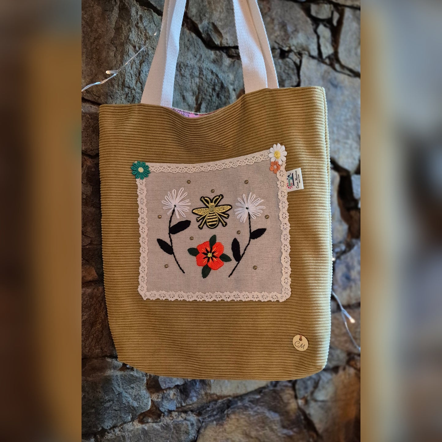 Tote-Bag avec Broderie