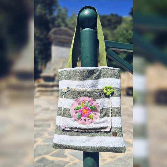 Tote-Bag avec Broderie