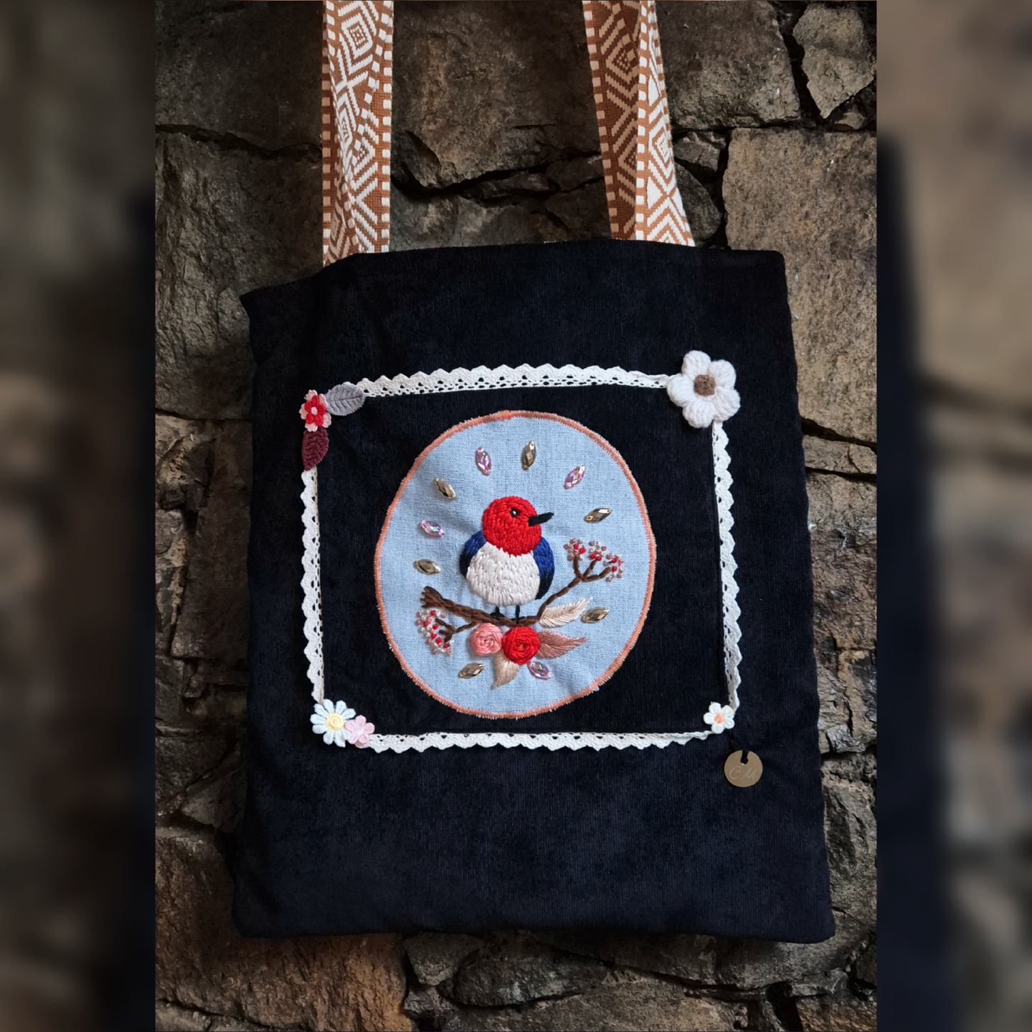 Tote-Bag avec Broderie
