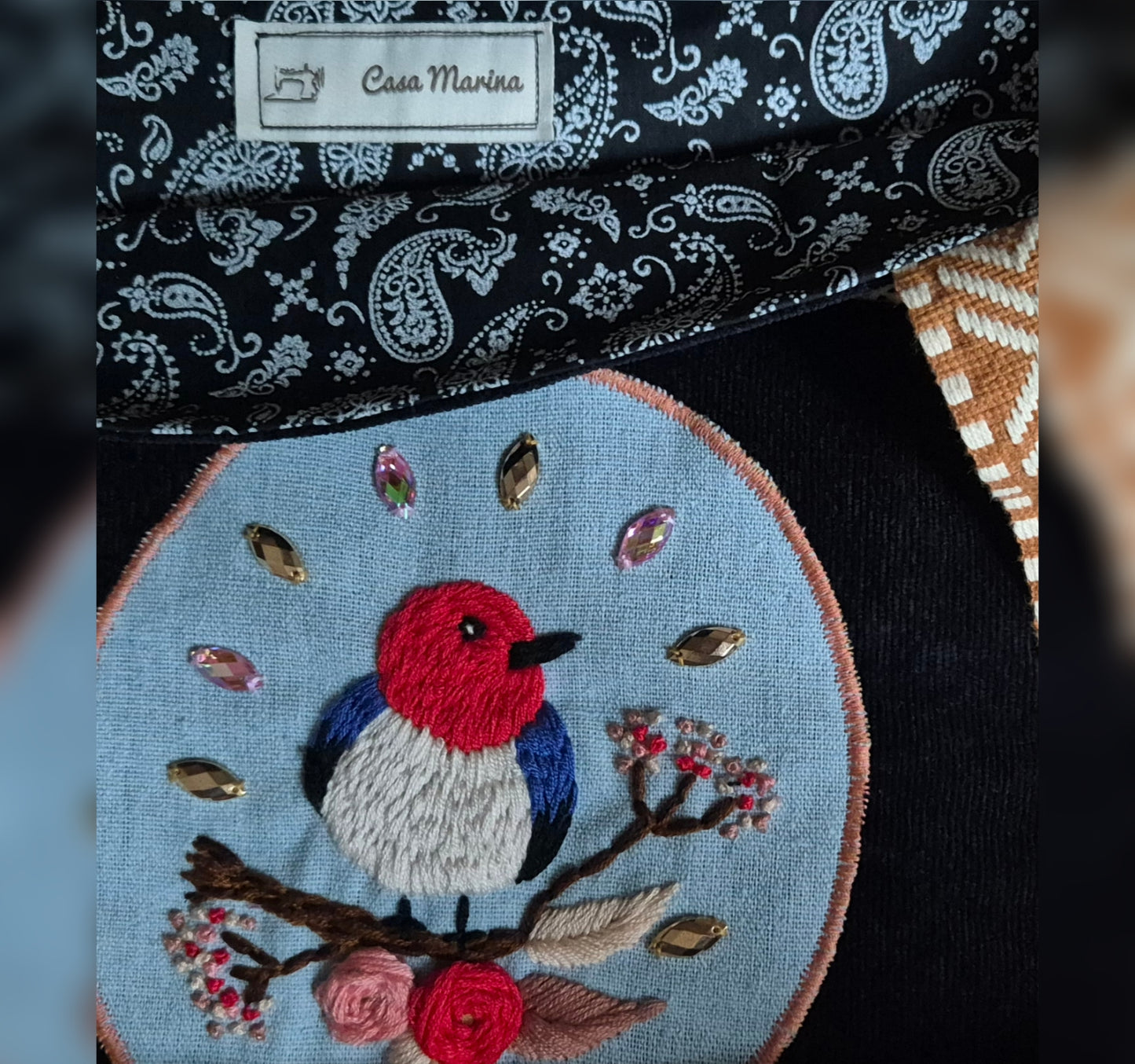 Tote-Bag avec Broderie