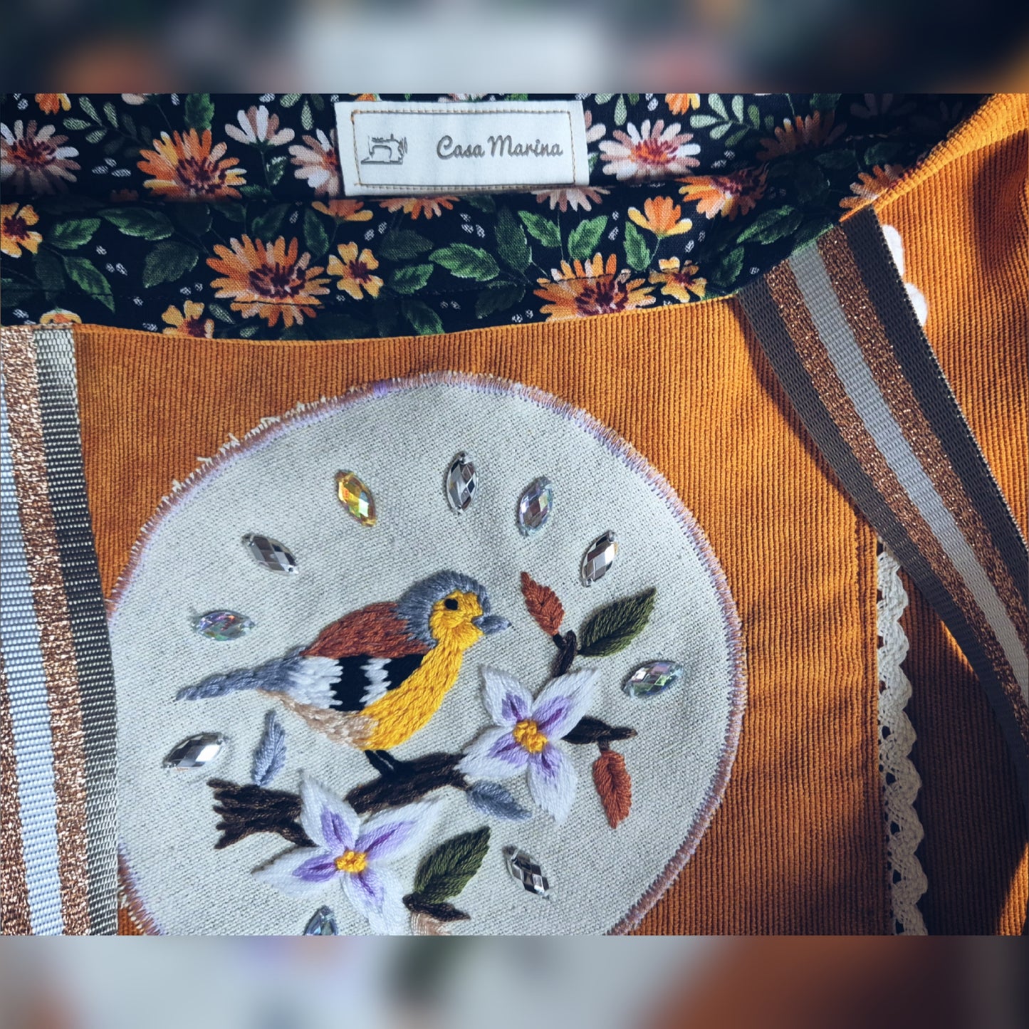 Tote-Bag avec Broderie