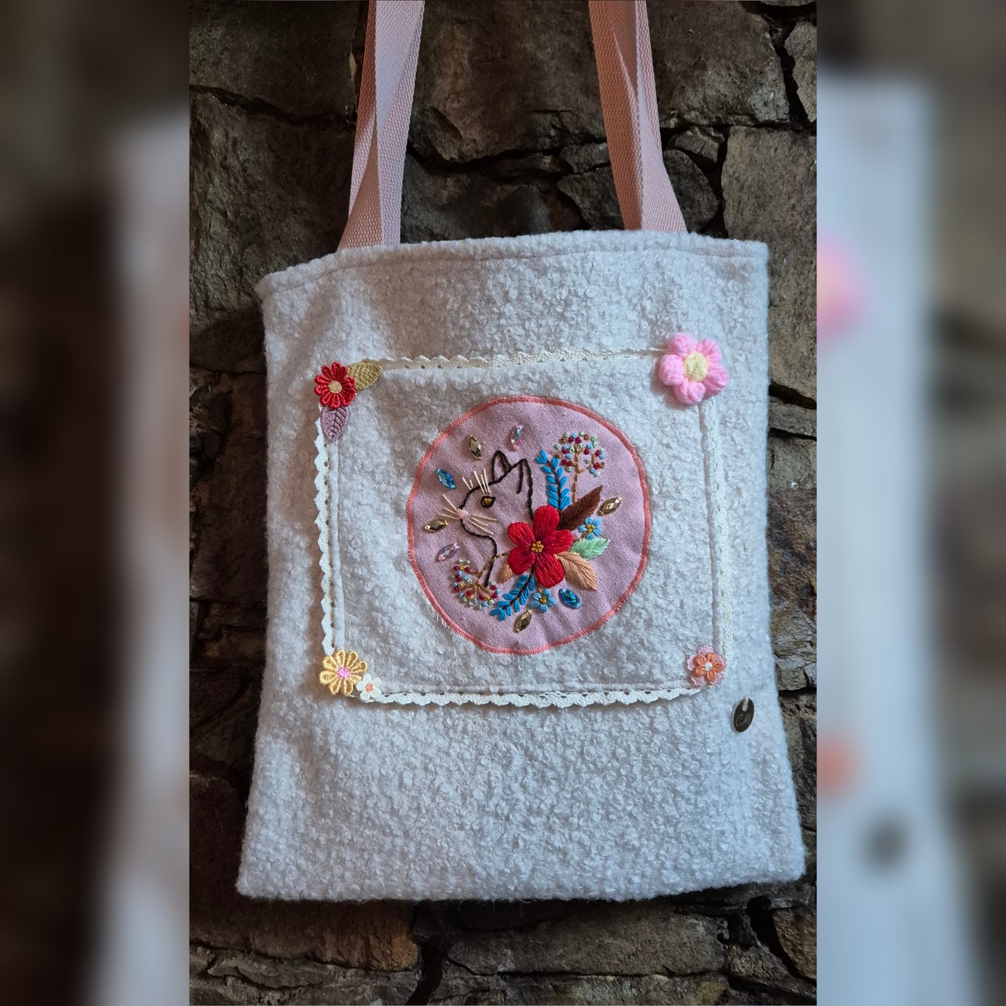 Tote-Bag avec Broderie