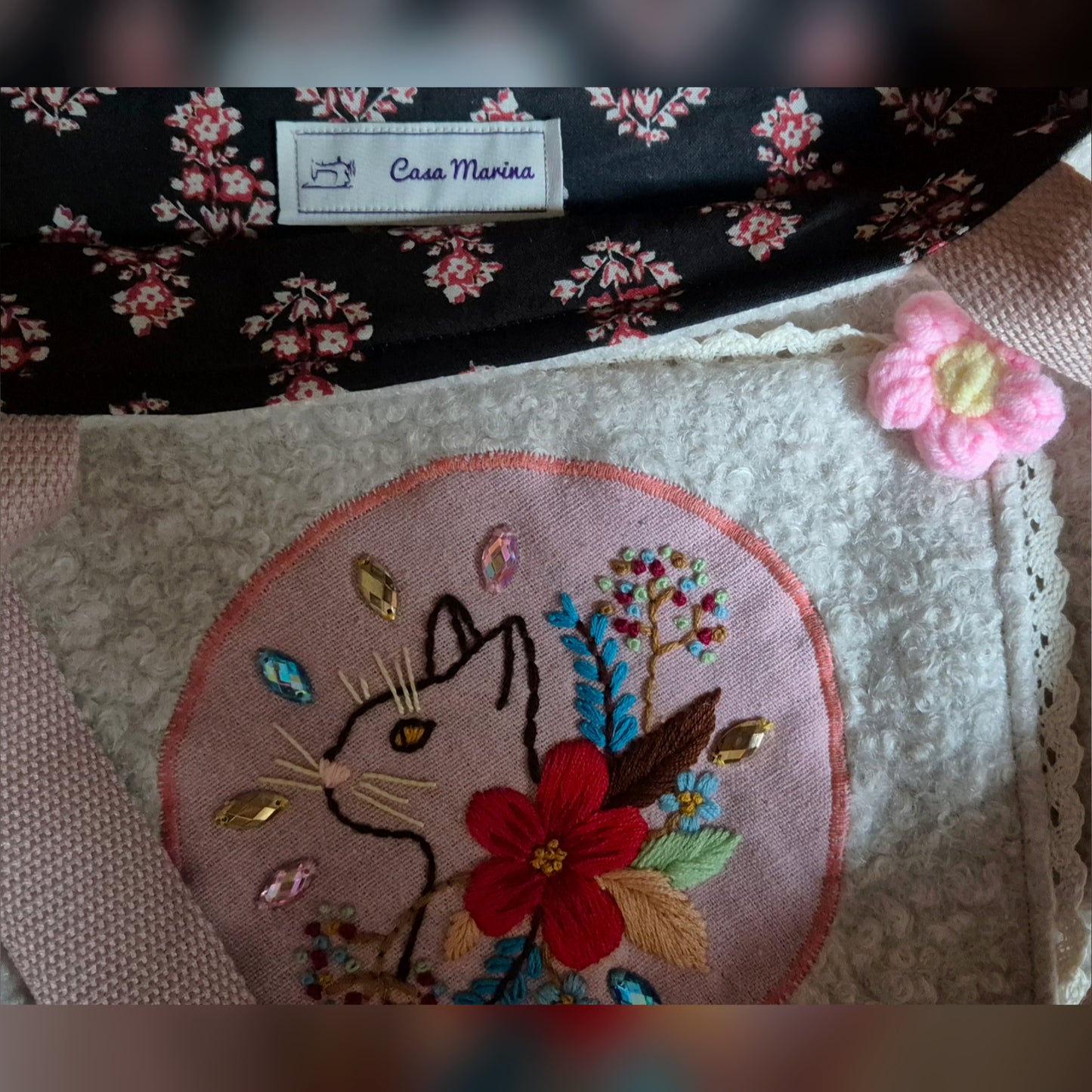 Tote-Bag avec Broderie