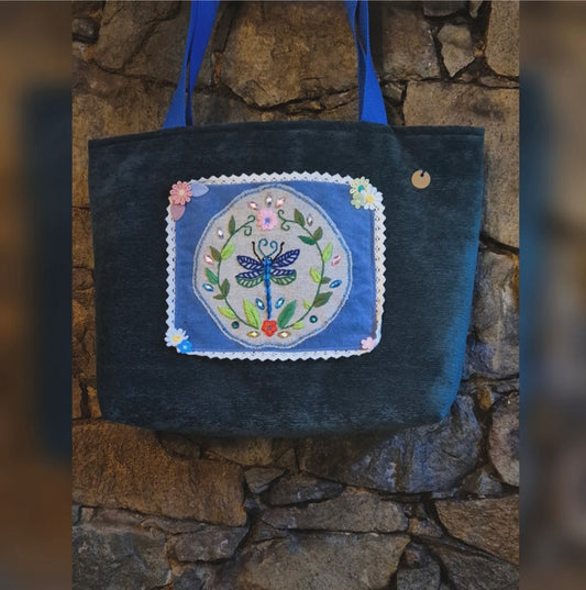 Cabas avec broderie